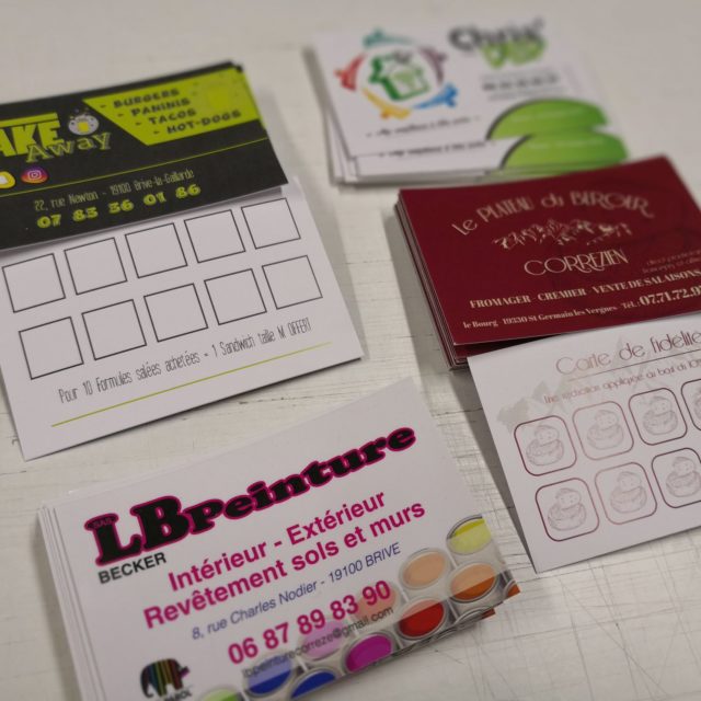 Cartes de visites
